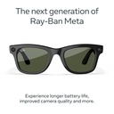 Ray-Ban Meta Wayfarer Gen 2 RW4012 S-50 Matte Black Transitions Grey Lens