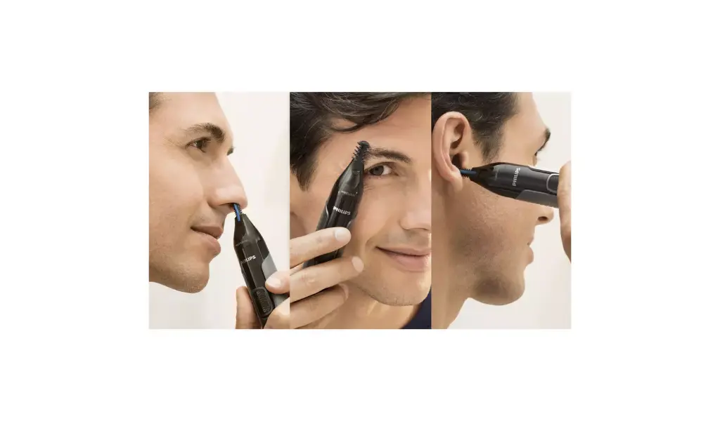 PHILIPS Series 3000 NT3650/16 Wet & Dry Nose, Ear & Eyebrow Trimmer - Black