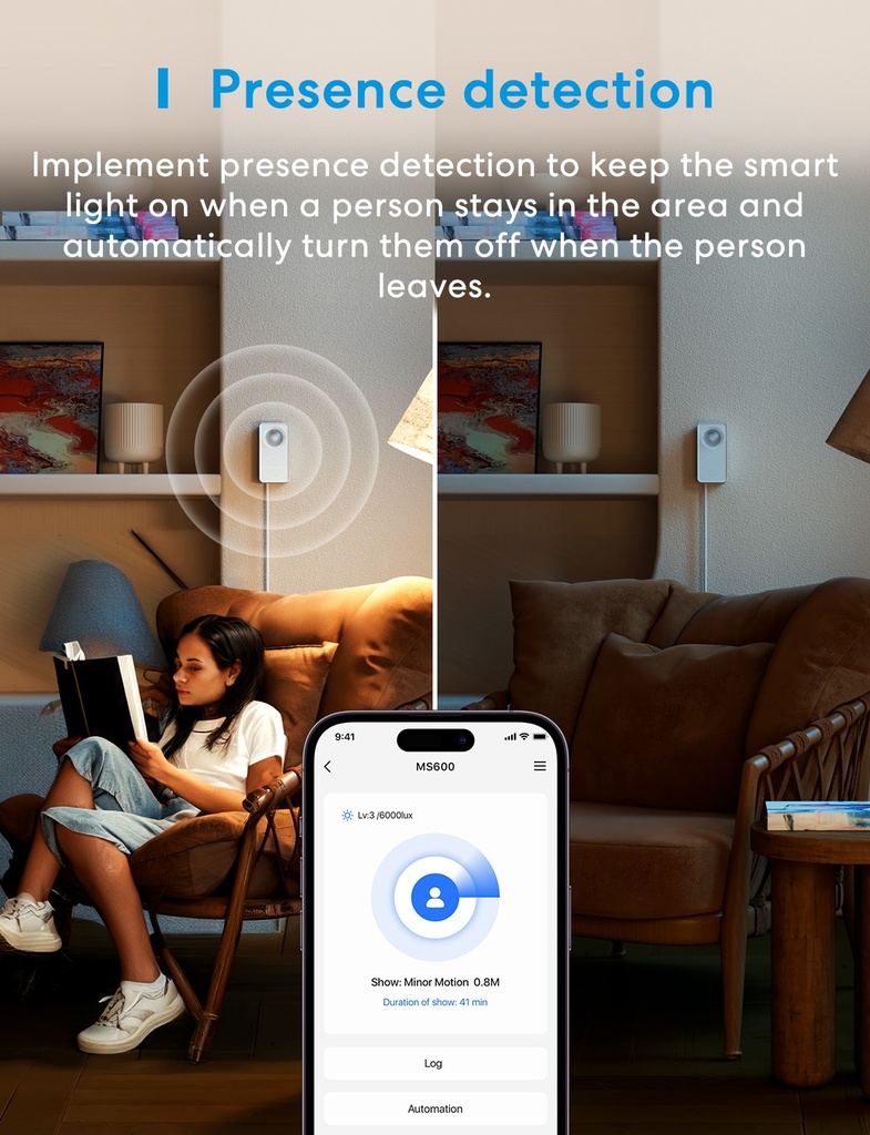 Meross Image and Motion Sensor MS600UK
