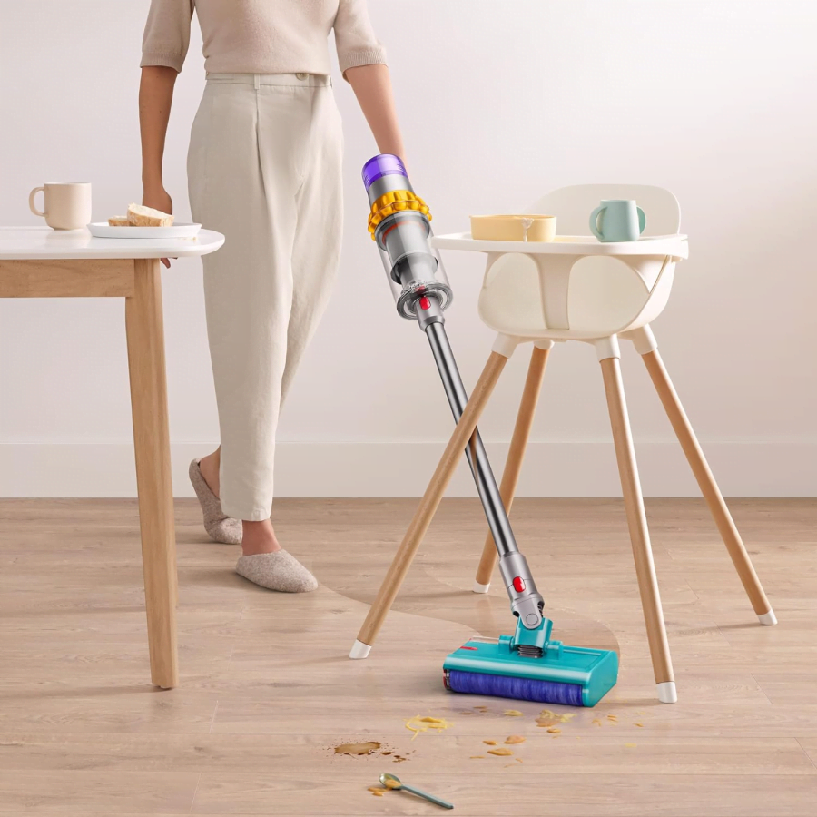 Dyson v15s Detect Submarine SV47 Wet and Dry Cordless Vacuum Cleaner (Yellow/Nickel)