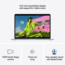 Apple MacBook Air Laptop 13.6-Inch M5 Chip 10-Core CPU 8-Core GPU 16GB RAM 512GB SSD in Midnight - MDHE4