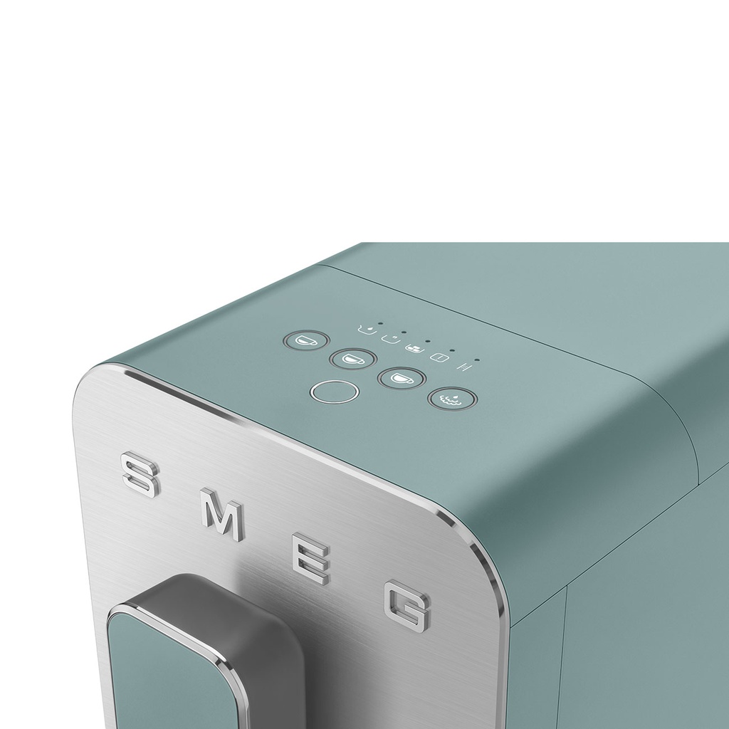 Smeg Espresso Coffee Machine Emerald Green BCC12EGMUK