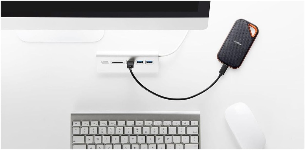SANDISK 1TB Extreme PRO Portable SSD - Up to 2000MB/s - USB-C USB 3.2 Gen 2x2 - External Solid State Drive - SDSSDE81