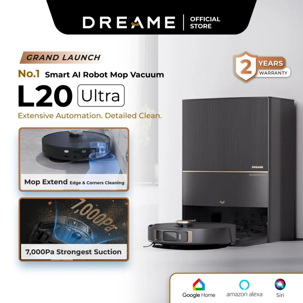 Dreame L20 Ultra Robotic Vacuum Cleaner