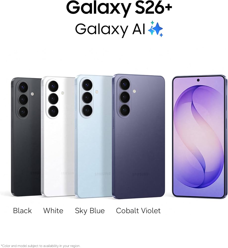 Samsung Galaxy S26 PLUS 12/256GB- Cobalt Violet