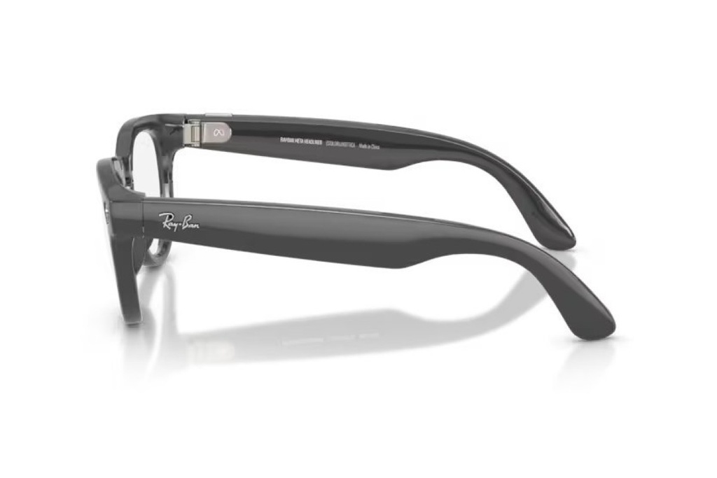 RAY-BAN  META HEADLINER - GEN 2 Shiny Asteroid Grey Clear/Emerald Transitions S50 RW4013 ( 6702CE50 )