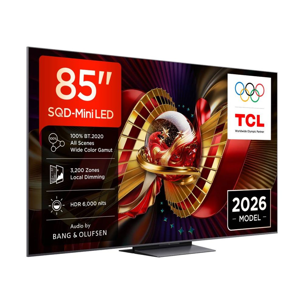TCL 85C8L 85" 144 Hz SQD 4K UHD Google Miniled TV