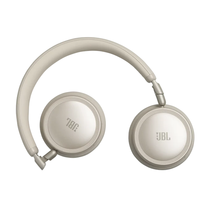 JBL Live 680 BT NC Wireless Headphones (Champagne, On-Ear)
