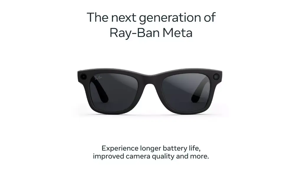 RAY-BAN META WAYFARER - GEN 2 - Matte Black Grey Transitions S53 RW4012