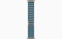 Apple Watch Ultra 3 GPS + Cellular 49mm Natural Titanium Case With Light Blue Alpine Loop MEWM4