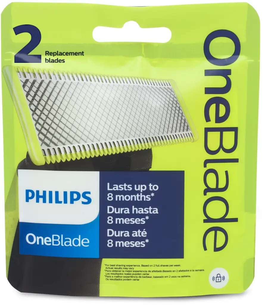 Philips OneBlade QP220/51 replacement blade 2x