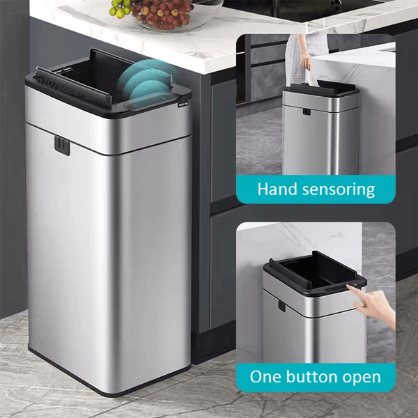 Automatic Garbage Stainless Steel 40L CK8808