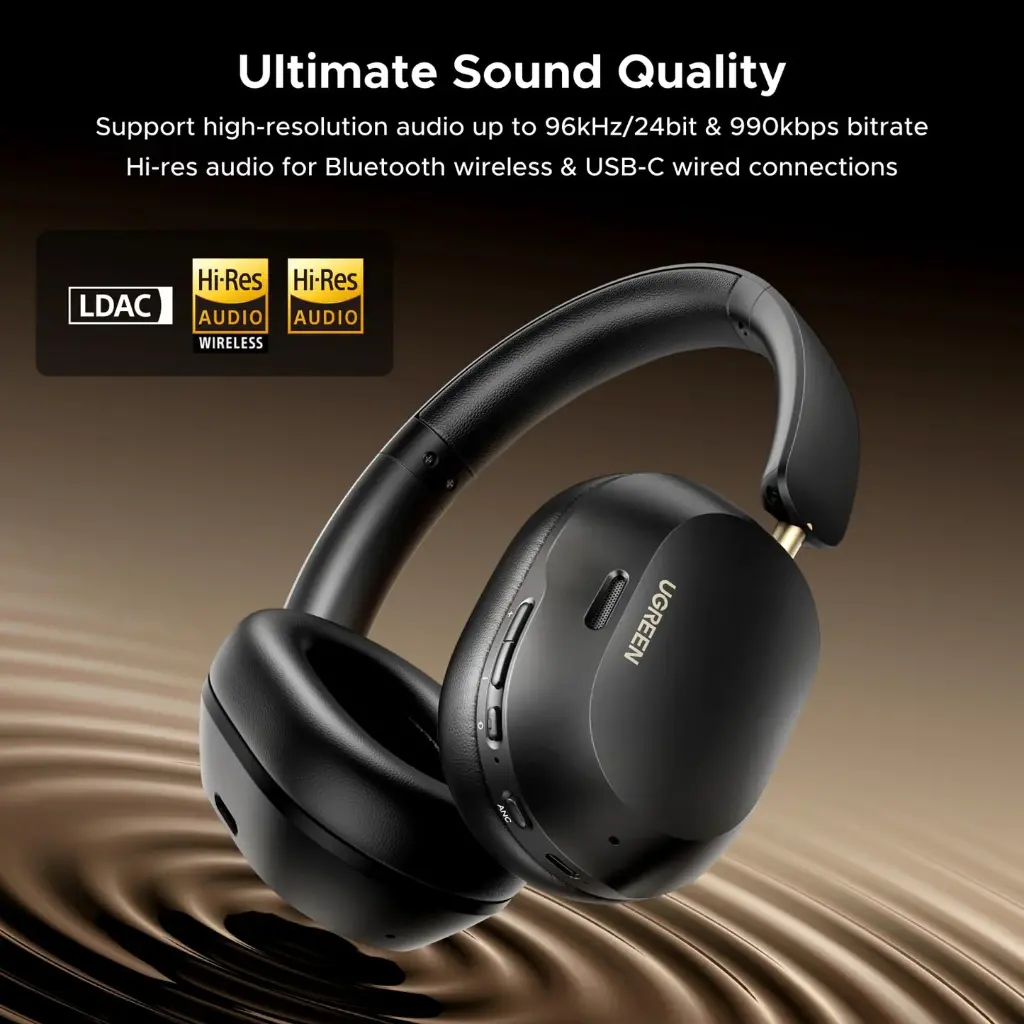 UGREEN HiTune Max5c Over-Ear Headphones ANC Black 35757