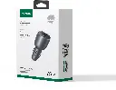 Ugreen EC703 Car Charger USB + 2x USB-C 75W Black - EC703 35024