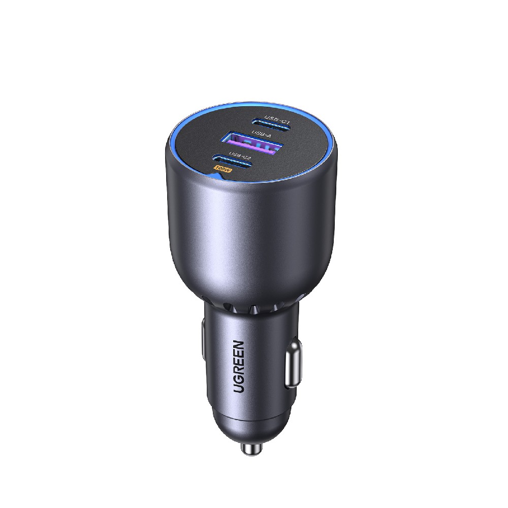 UGREEN 130W 3-Port Fast Car Charger with 100W Cable - EC705 55511