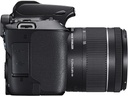 Canon Camera Digital EOS 250D DSLR 24 MP EF-S18-55mm Kit (EOS250D) - Black