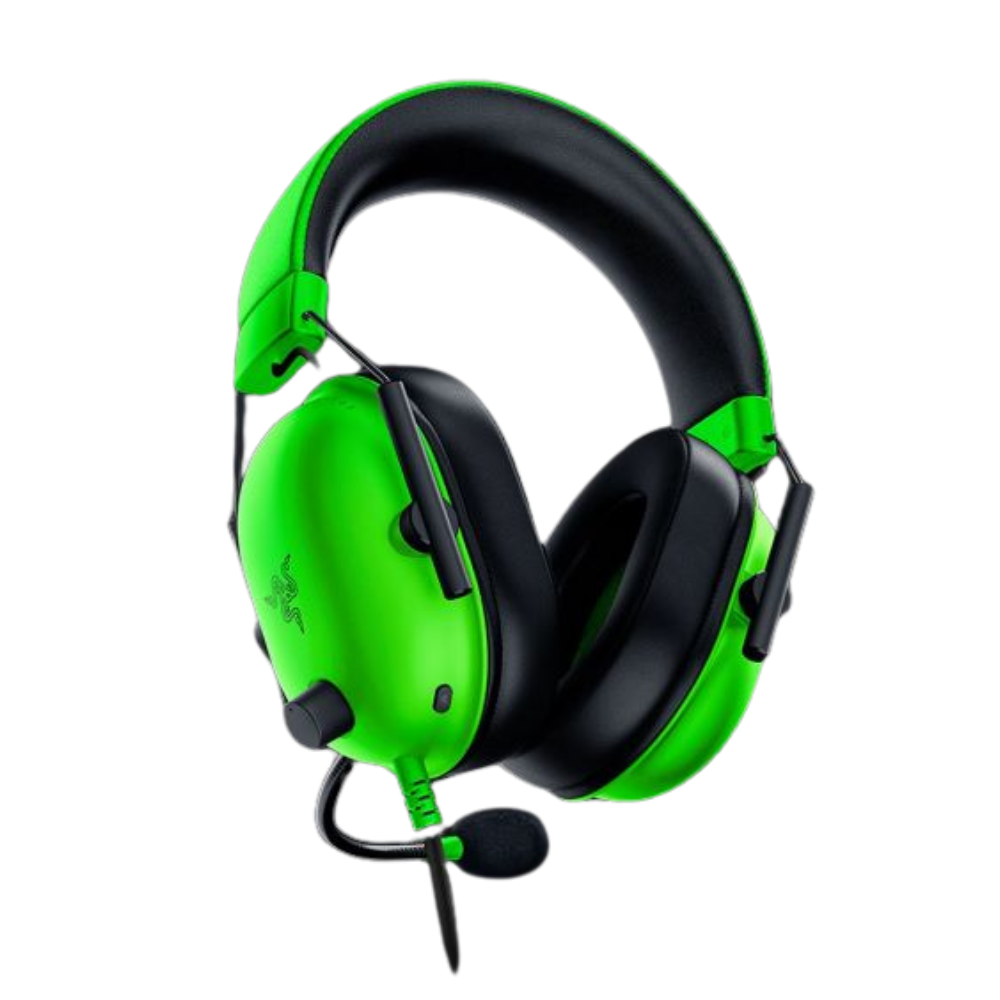 Razer BlackShark V2 X - Premium Espor Oyuncu Kulaklığı - Yeşil (RZ04-03240600-R3M1)