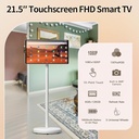 Chestnuter 21.5" Movable 128GB Battery-power Stand By Me Touch Screen Monitor