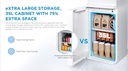 Midea Top Load Water Dispenser – YL2436S-W(W)-G - White