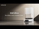 Dreame Robot Vacuum Cleaner X40 Ultra Complete - White