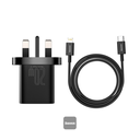 Baseus 20W PD Mini Şarj Cihazı Super Si 1C Duvar Şarj Cihazı | USB Type-C | 1M TZCCSUP-K01