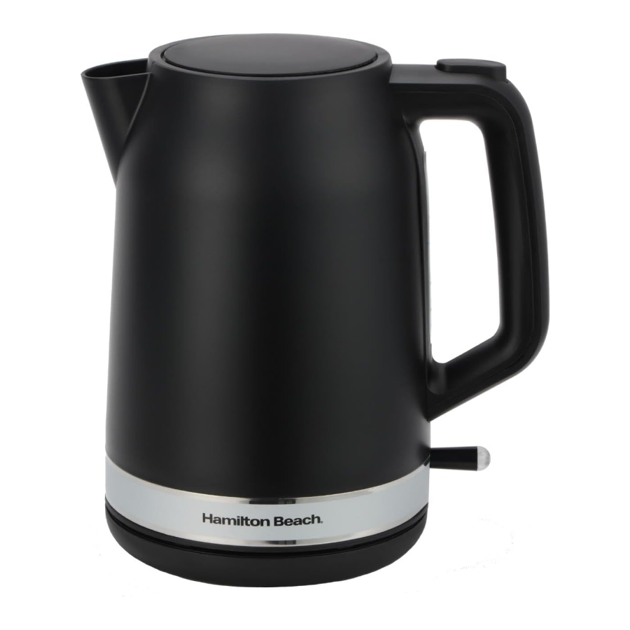 Hamilton Beach Ella 1.7L Mat Siyah Çaydanlık | HBK3045MB