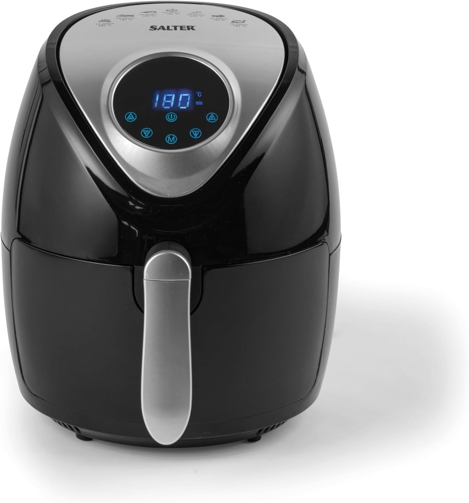 Salter Hot EK4221AS 4.5L Hava Fritözü - Siyah