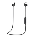 Snopy SN-XBK05 Neck Strap Manyetik Bluetooth Sports In-ear Siyah Kulaklık Seti - Mikrofon