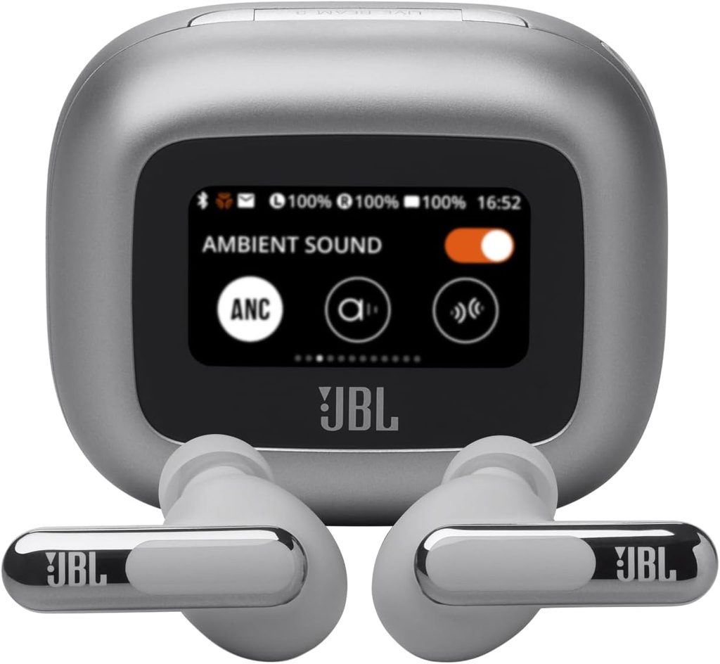 JBL Live Beam 3 | Kablosuz Kulaklık Silver - JB.JBLLIVEBEAM3SIL