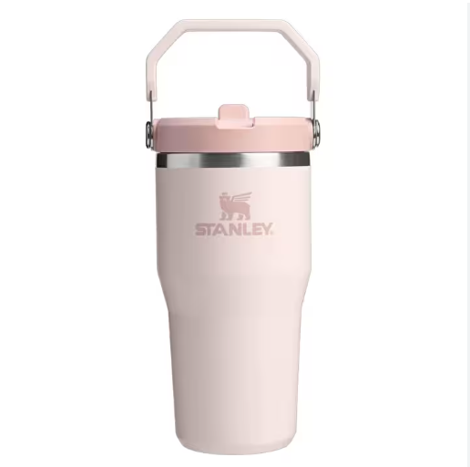 Stanley IceFlow Flip Straw Tumbler | 0.6L/20oz Rose (10-12044-044)