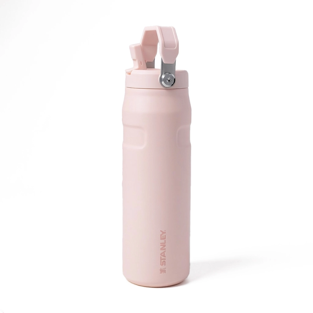 STANLEY The IceFlow Şişe Flip Straw 700 ml/24oz Rose (10-11283-145)
