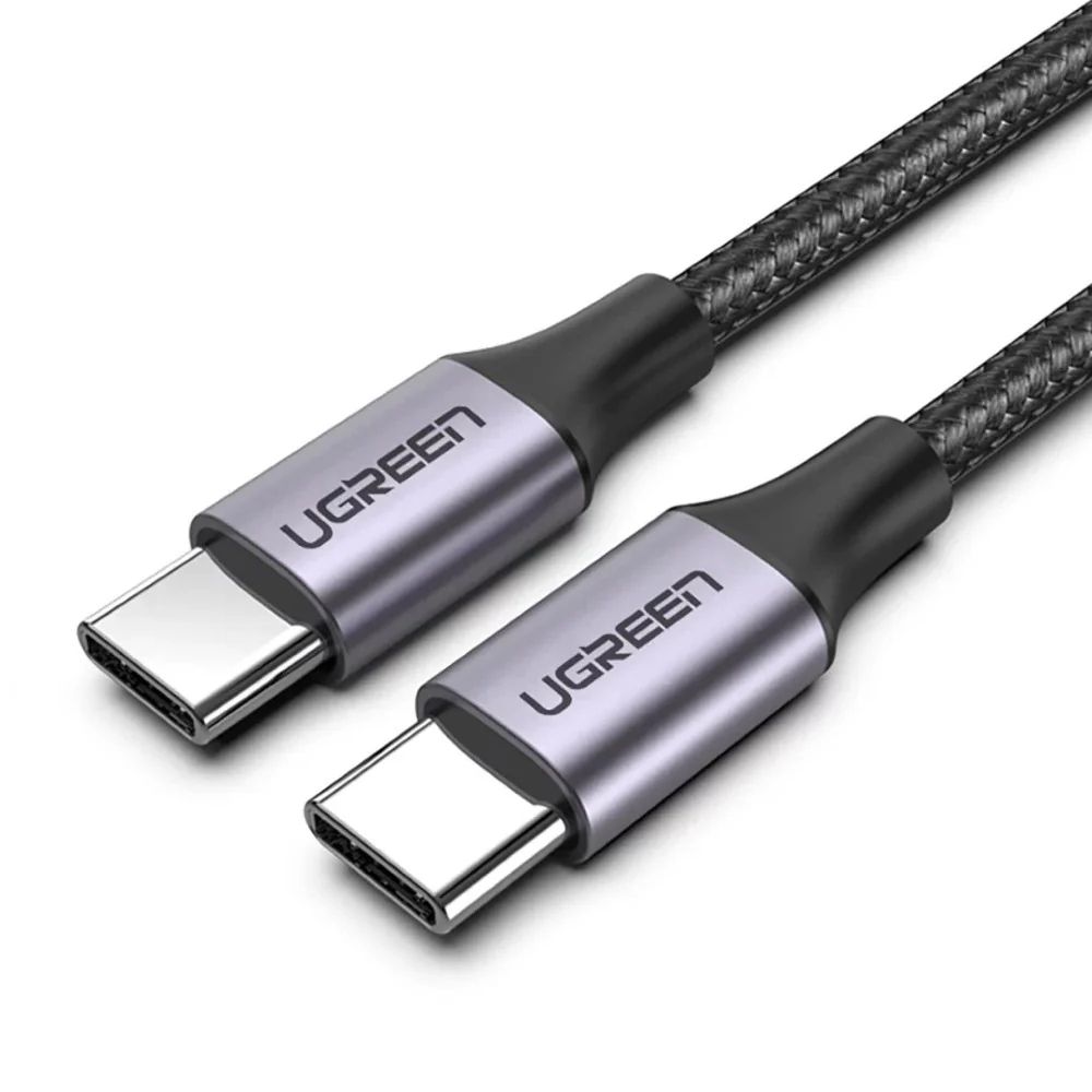 UGREEN USB 3.1 Tip-C'den Tip-C'ye Veri ve Şarj Kablosu 1.5m (50751)