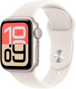 Apple Saat SE 3 GPS & Cell 40mm Starlight Aluminum Kılıf Starlight Sport Band - MEP64 MEP74