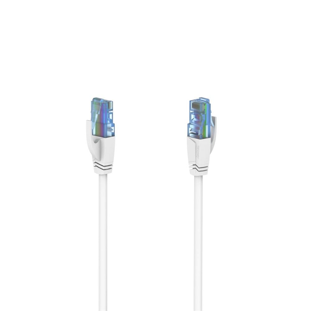 HAMA 5 m CAT6a U/UTP Network Cable White - HM.200676