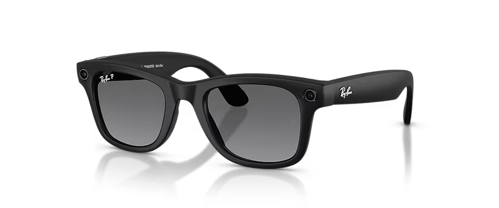 Ray-Ban | Meta Wayfarer (Gen 2) RW4012 Matte Black Polarized S-53