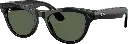 RAY-BAN  META SKYLER - GEN 2 Shiny Black G-15 Green S52 RW4014 ( C601/7152 ) 