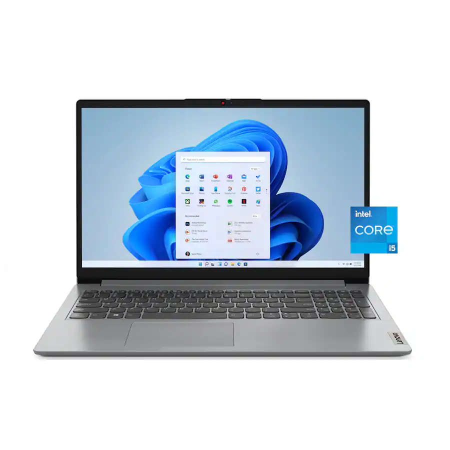 Lenovo IdeaPad 1 15.6" Full HD Laptop - Intel Core i5-1335U - 16GB Bellek - 256GB SSD - Bulut Grisi 15IRU7