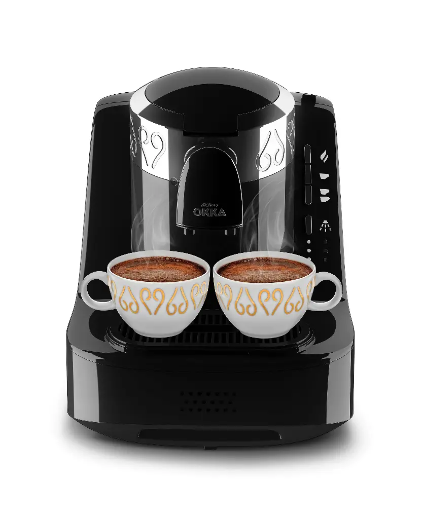Arzum Okka OK002 Chrome Black Turkish Coffee Machine