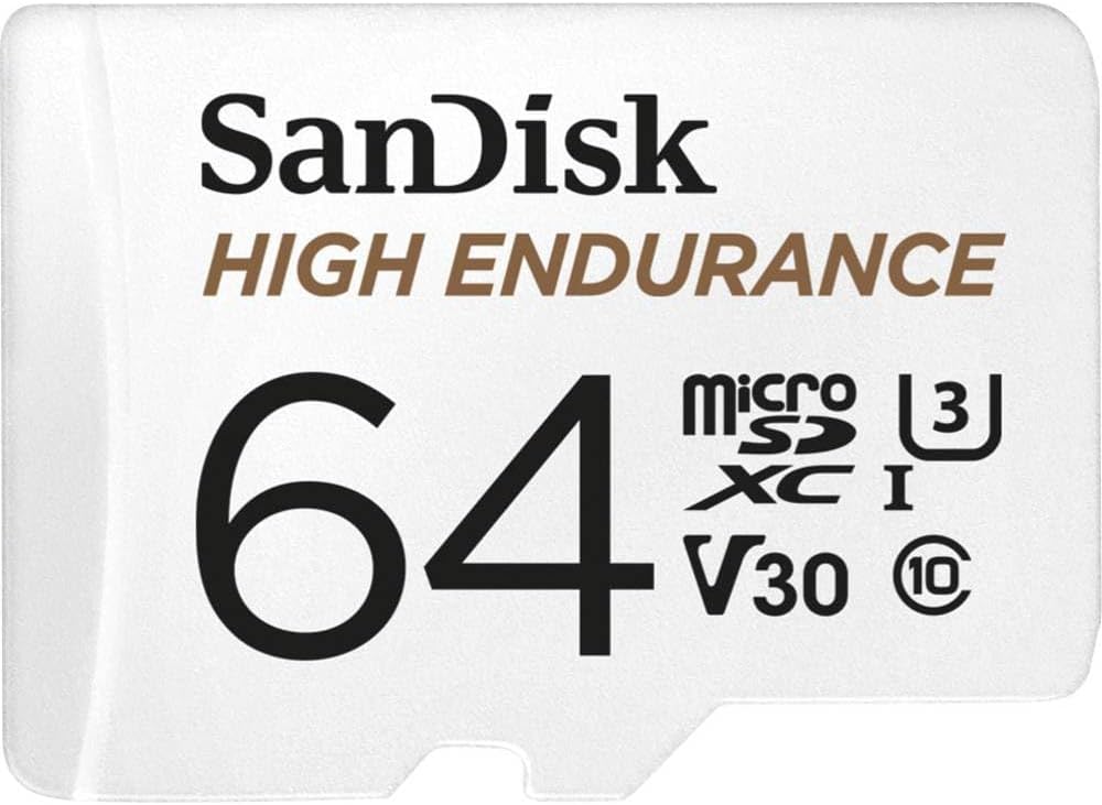 SanDisk High Endurance 64GB MicroSD Hafıza Kartı