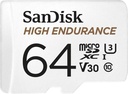 SanDisk High Endurance 64GB MicroSD Hafıza Kartı