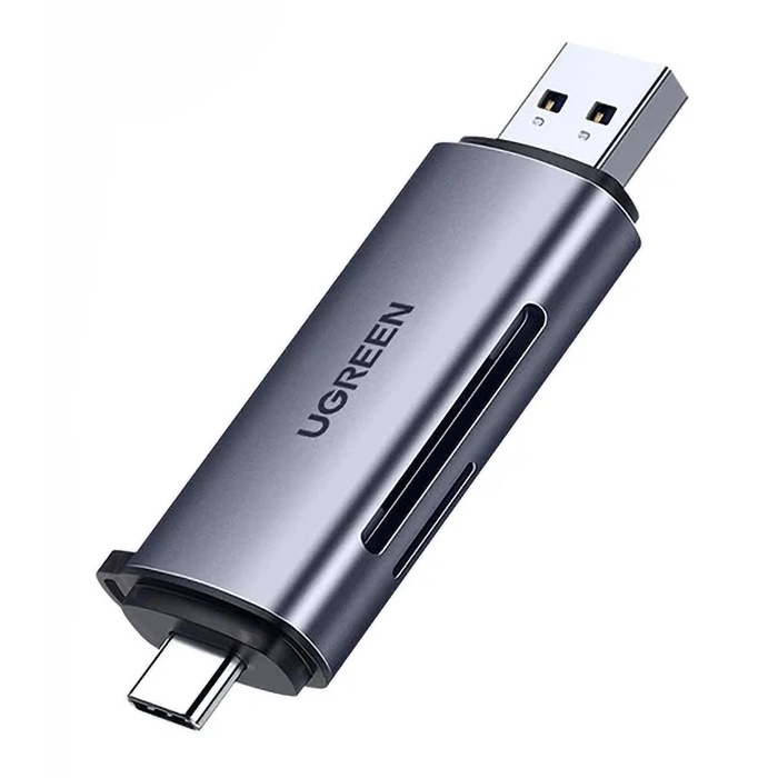 Ugreen SD / micro SD card reader for USB 3.0 / USB Type C 3.0 50706 Gray