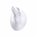 Ugreen Dikey Ergonomik Kablosuz Mouse (BT 5.0+2.4G) 6 Düğme Beyaz 45759 MU008