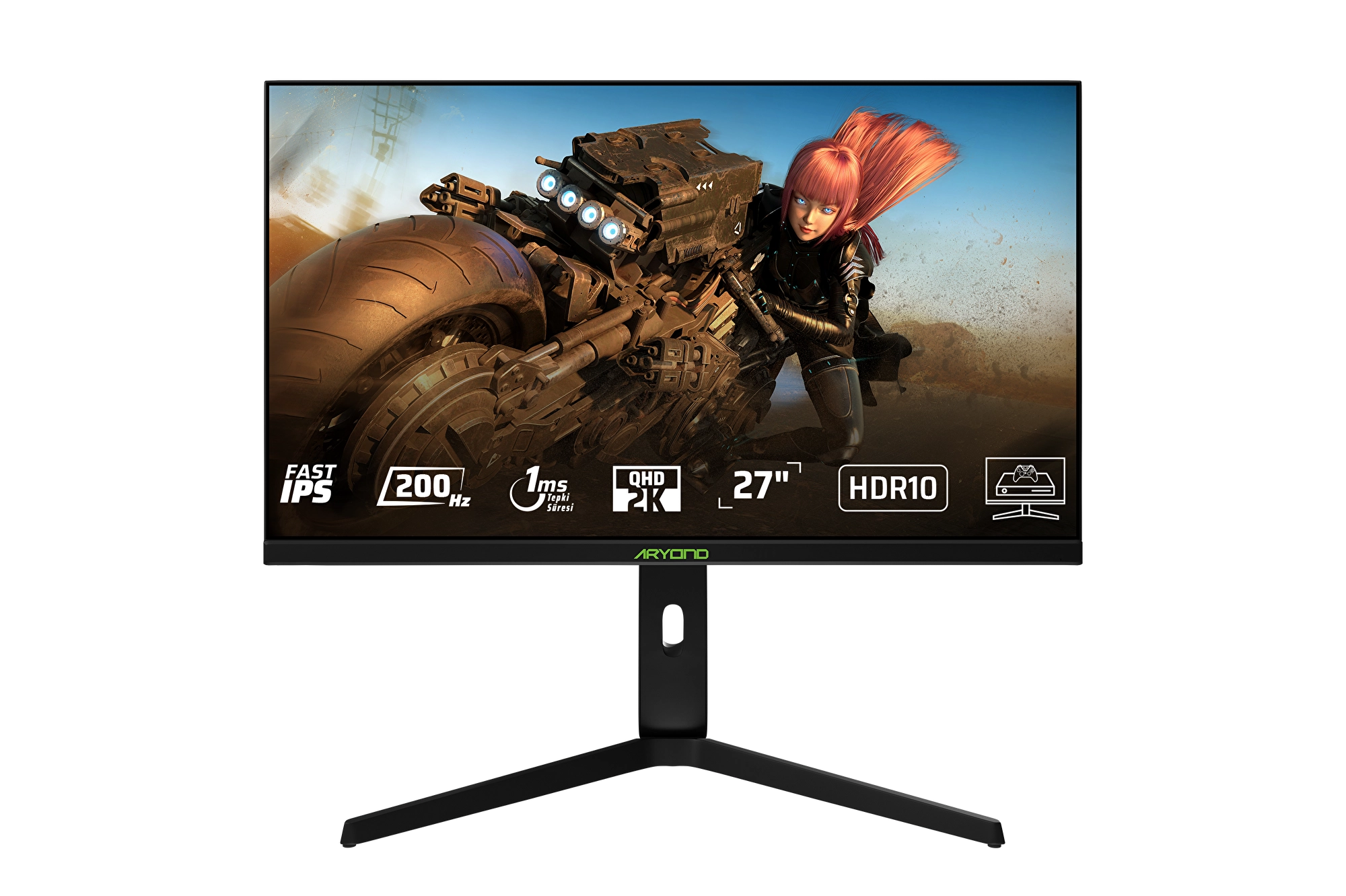 Monster Aryond A27F V1 27" 200Hz QHD Gaming Monitor - Black