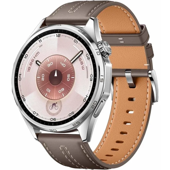 Huawei Watch GT6 46mm (Grey Composite Leather Strap) 