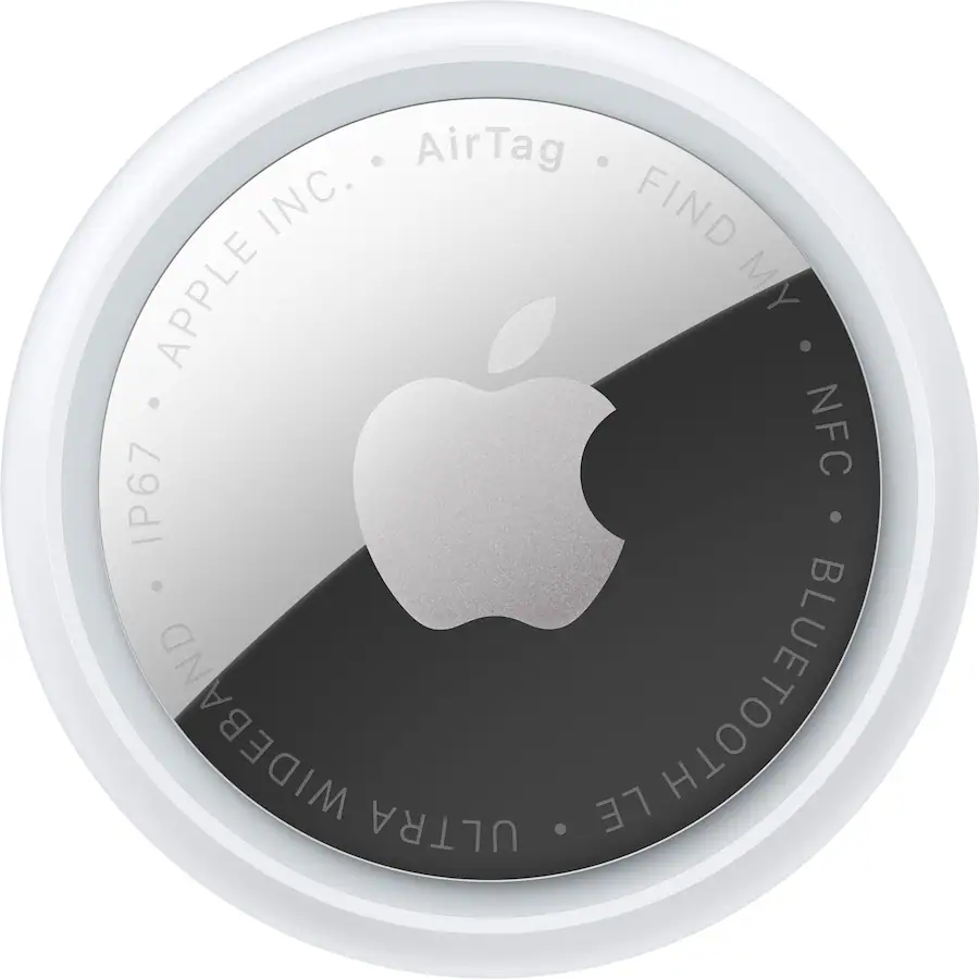 Apple - AirTag 1 pack (2nd generation) - MFE94 2026 - White 