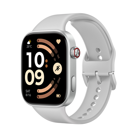 Xiaomi Redmi Watch 6 Gray Smartwatch with Voice Calling Feature - Silver Grey