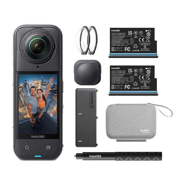 Insta360 X5 8K 360 Action Camera Essentials Bundle 