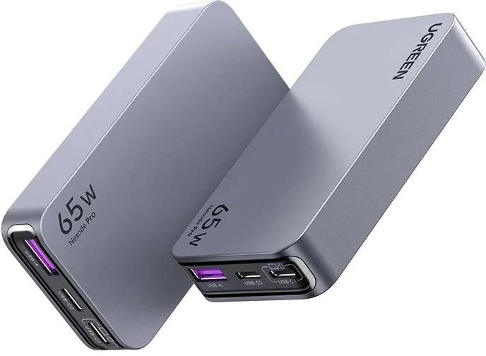 UGREEN Nexode Pro 65W 3-Port GaN Ultra-Slim Fast Charger 25356 