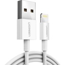 UGREEN USB-A to Lightning Data and Charging Cable US155 20730 18W 2m White 