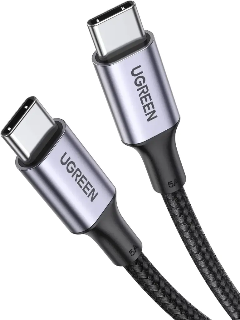 UGREEN 60W USB-C to USB-C Fast Charging Cable 1M 50150 - Black 